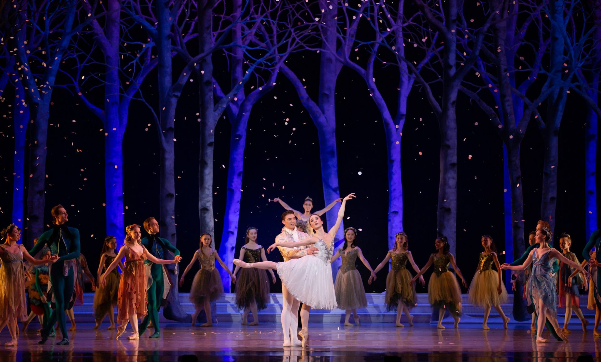 Cinderella is performed on stage