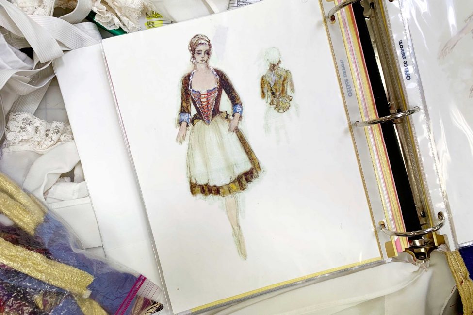 Cinderella Costume Sketch