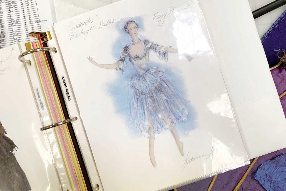 Cinderella Costume Sketch