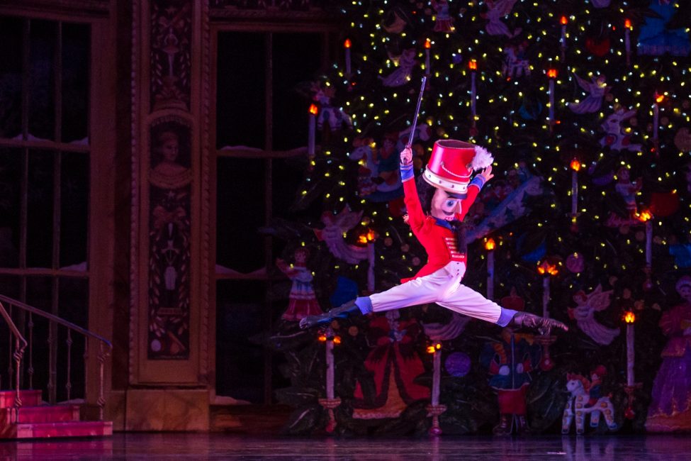 Nutcracker leaps into air on the Ohio Theatre stage