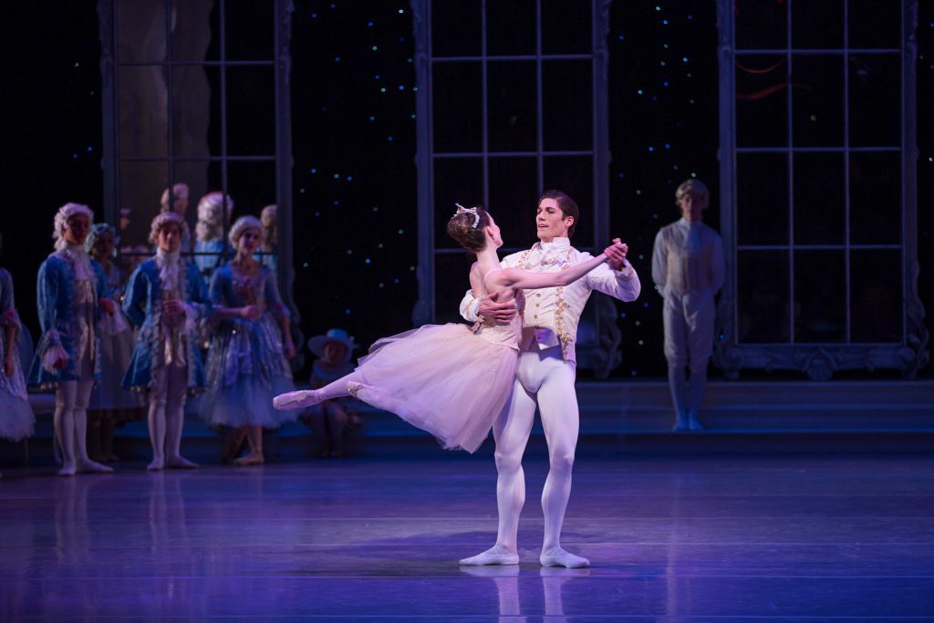 Dancers Caitlin Valentine Ellis and David Ward Perform in Cinderella