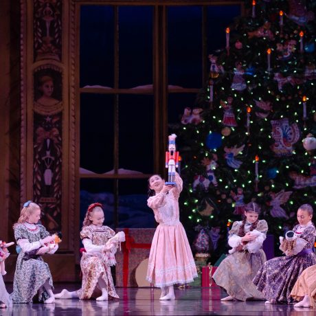 Young Clara in the Nutcracker