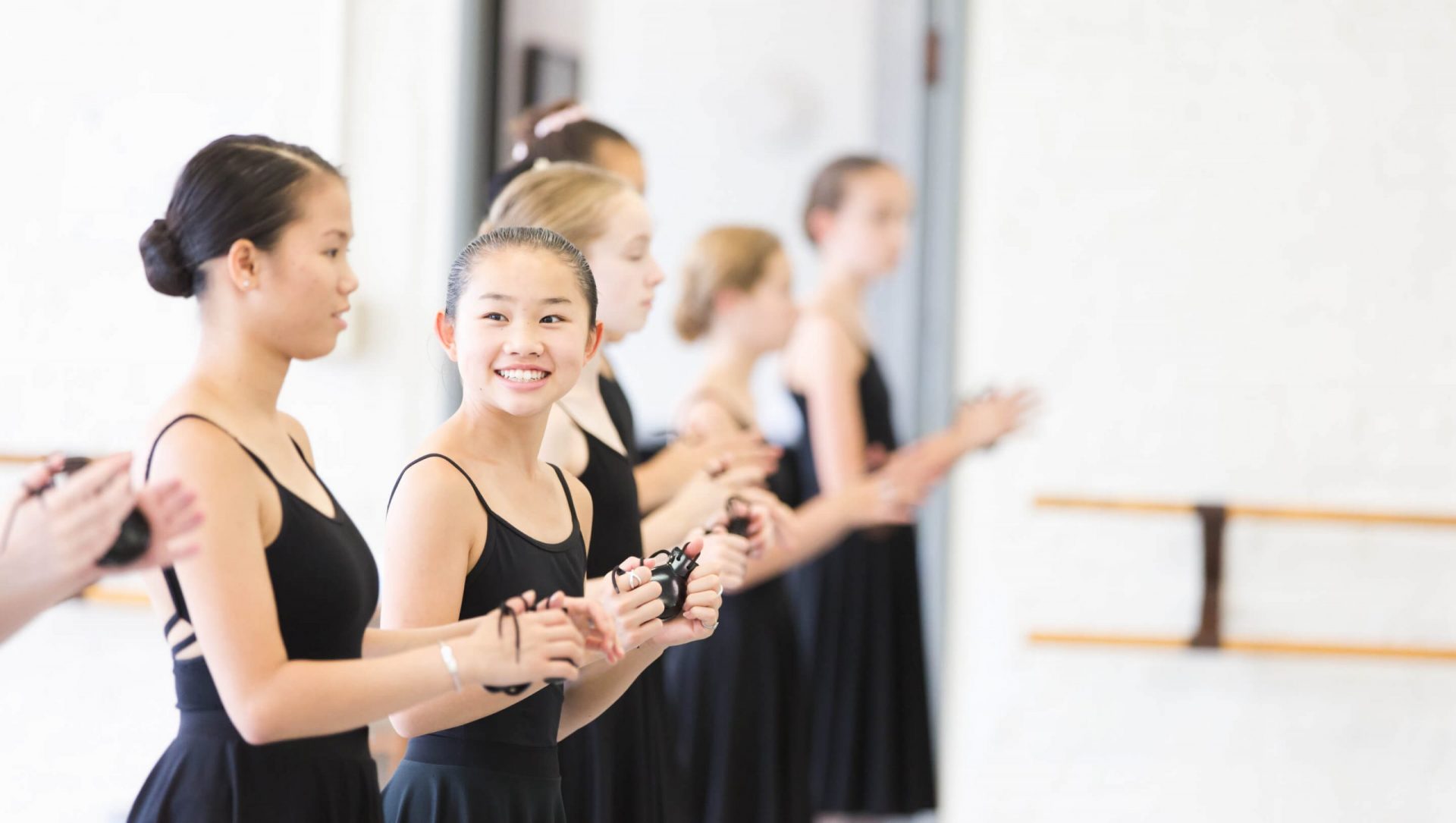 BalletMet summer intensive students