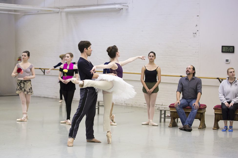 Sleeping Beauty rehearsal photo