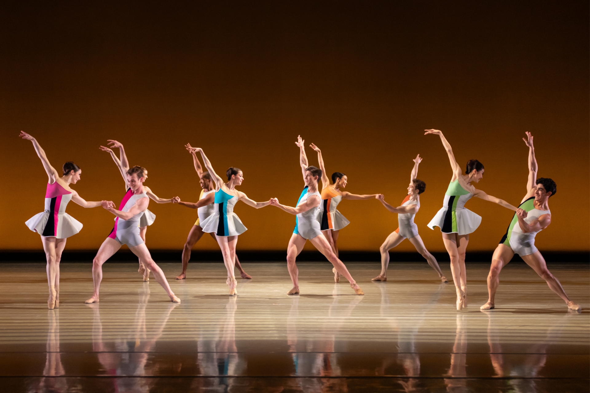 BalletMet company members performing Ma Cong's Flight of Fancy.