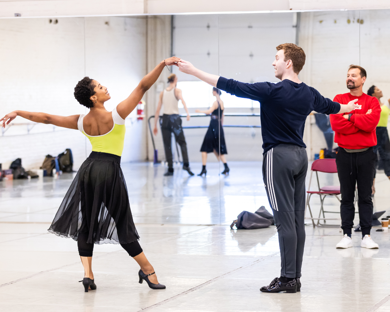 Repetiteur for Twyla Tharp, Matthew Dibble, in rehearsal for "Nine Sinatra Songs."