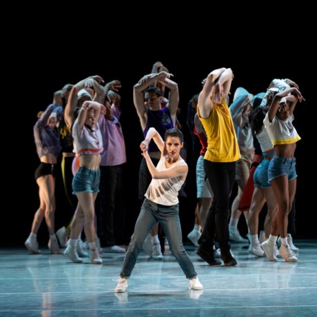 BalletMet perform's Justin Pecks sneaker ballet The Times are Racing