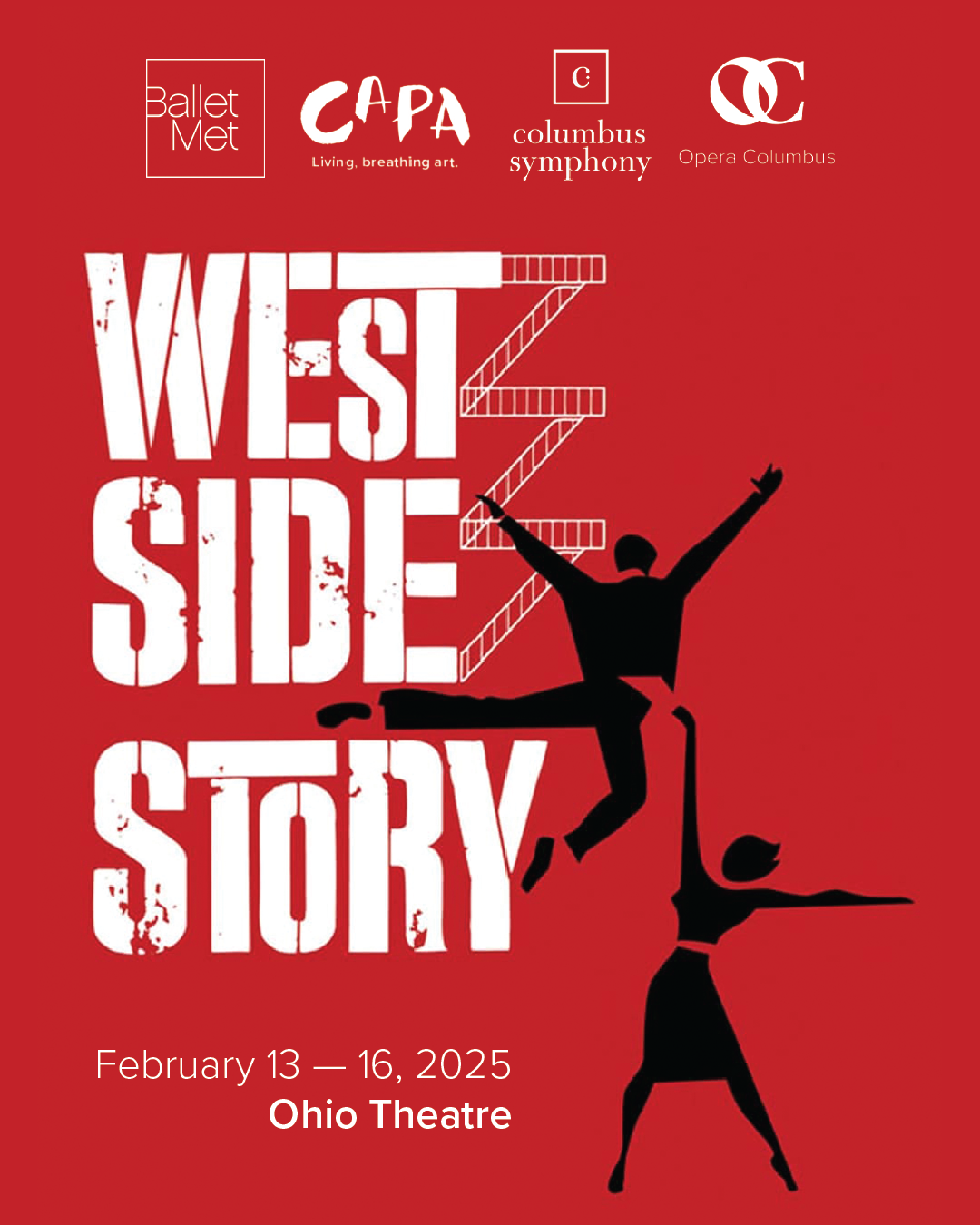 BalletMet's 2024/2025 season production of West Side Story.